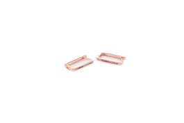 Heliophilia Silver Pendiente de Metal Multicolor CKP9161